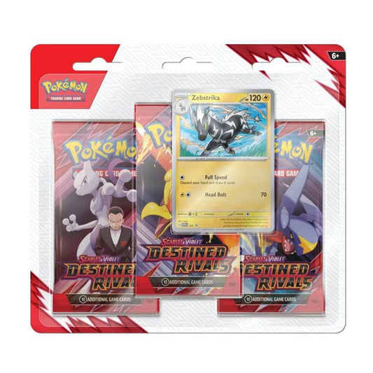 Destined Rivals 3 Pack Blister Zebstrika